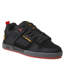 DVS Sneakers DVS Comanche 2.0+ DVF0000323 Black/Yellow/Red Nubuck