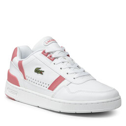 Lacoste Αθλητικά Lacoste T-Clip 0121 2 Sfa 7-42SFA00301T4 Wht/Dk Pnk