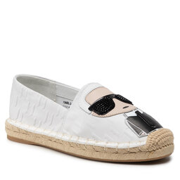 KARL LAGERFELD Espadrilles KARL LAGERFELD KL80121 White Lthr