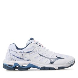 

Взуття Mizuno Wave Voltage V1GA216022 White/Dark Denim/Blue Jasper, Білий