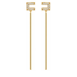 Elisabetta Franchi Ohrringe Elisabetta Franchi OR-22A-66E2-V200 Goldfarben