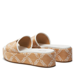 

Шльопанці MICHAEL Michael Kors 40S4EBFS2Y Nat/Opticwht 884, Бежевий