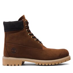

Черевики туристичні Timberland 6In Premium Boot TB0A62KN9681 Dark Brown Nubuck, Коричневий