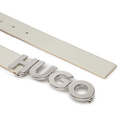 

Чоловічий ремінь Hugo Zula Belt 3.5cm C-Zl 50482438 Open White 110, Бежевий