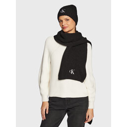 Calvin Klein Jeans Комплект шал и шапка Calvin Klein Jeans Waffle K60K610149 Black BDS