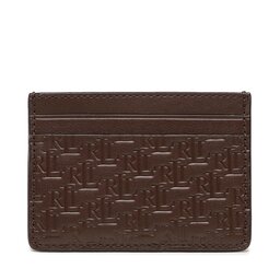 Lauren Ralph Lauren Etui na karty kredytowe Lauren Ralph Lauren Slim Card 432883650002 Brown