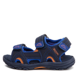 

Босоніжки Kappa 260373K Navy/Orange 6744, Cиній