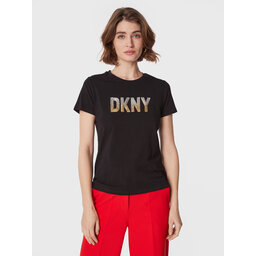 DKNY DKNY T-Shirt P2MH7OMQ Schwarz Regular Fit