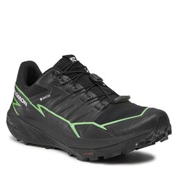 Salomon Pantofi Salomon Thundercross GORE-TEX L47279000 Black/Green Gecko/Black