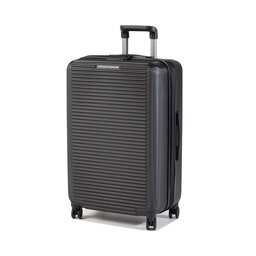 Mandarina Duck Średnia Twarda Walizka Mandarina Duck Tank Case P10FSV23651 Black