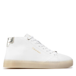

Снікерcи Calvin Klein Cupsole Unlined High Top-Lth HW0HW01052 Ck White YAF, Білий