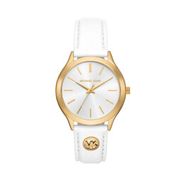 Michael Kors Zegarek Michael Kors Slim Runway MK7466 Biały
