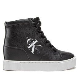 Calvin Klein Jeans Sneakers Calvin Klein Jeans Hidden Wedge Cupsole Laceup YW0YW00771 Schwarz