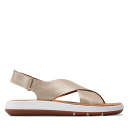 

Босоніжки Clarks Jemsa Cross 261642424 Champagne Lea, Золотий