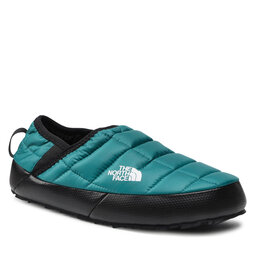 The North Face Papuci de casă The North Face Thermoball Traction Mule V NF0A3V1H1S41 Shaded Spruce/Tnf Black