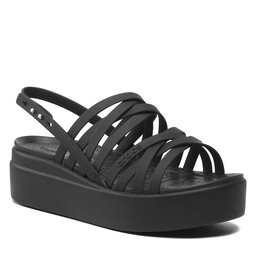 Crocs Sandaler Crocs Brooklyn Strappy Lowwdgw 206751 Black
