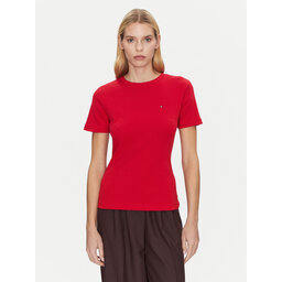 Tommy Hilfiger Tommy Hilfiger Póló New Cody WW0WW40587 Piros Slim Fit