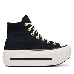 Converse Sneakers aus Stoff Converse Chuck Taylor All Star Lift Double Stack Lace A20780C Schwarz