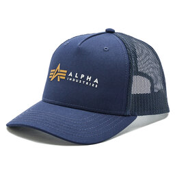 Alpha Industries Czapka z daszkiem Alpha Industries Label 106901 Rep. Blue 07