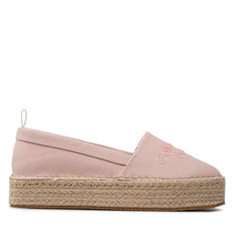 

Еспадрильї Calvin Klein Jeans Flatform Espadrilles YW0YW00579 Pale Conch Shell TFT, Рожевий