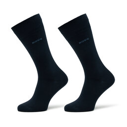 Boss 2er-Set hohe Herrensocken Boss 50491196 Dark Blue 401