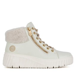 Rieker Botine Rieker N2506-81 Alb