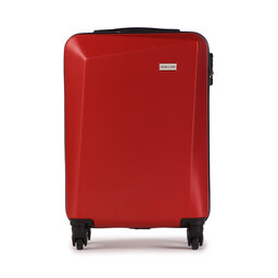 Semi Line Valigia rigida piccola Semi Line T5467-1 Rosso
