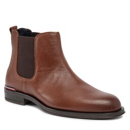 Tommy Hilfiger Sztyblety Tommy Hilfiger Th Central Cc And Coin Winter Cognac GVI