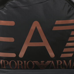 

Рюкзак EA7 Emporio Armani 245063 2F909 26321 Black/Rose Gold Log, Чорний