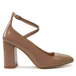 Stuart Weitzman Pantofi pumps Stuart Weitzman Eden Strap 85 SK086 Bej