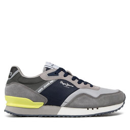 

Снікерcи Pepe Jeans London One Edt M PMS30823 Grey 945, Сірий