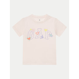 Gap Gap Póló 710283-04 Rózsaszín Regular Fit
