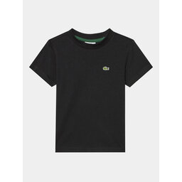 Lacoste Lacoste Футболка TJ1122 Чорний Regular Fit