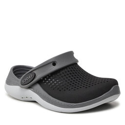 Crocs Παντόφλες Crocs Literide 360 Clog K 207021 Black/Slate Grey