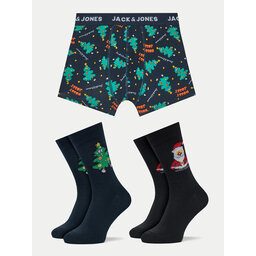 Jack&Jones Junior Jack&Jones Junior Komplektas apatinio trikotažo Holly Jolly 12267024 Tamsiai mėlyna