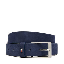 Tommy Hilfiger Férfi öv Tommy Hilfiger Layton 3.5 Nubuck AM0AM13754 Sötétkék
