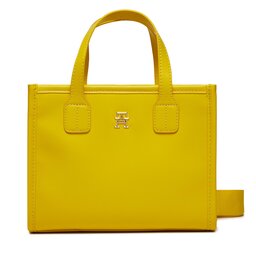 Tommy Hilfiger Sac à main Tommy Hilfiger Th City Small Tote AW0AW15691 Valley Yellow ZH3