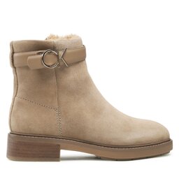 

Ботильйони Calvin Klein Rubber Sole Ankle Boot Hw Wl-Su HW0HW01295 Safari Canvas GEZ, Бежевий
