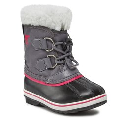 Sorel Śniegowce Sorel Childrens Yoot Pac™ Nylon Wp NC1962-561 Pulse/Black