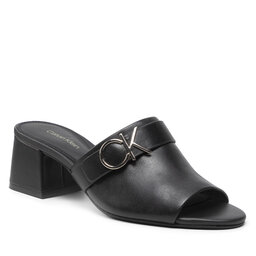 Calvin Klein Sandaler och Slip-ons Calvin Klein Almond Blk Hl Mule 45 HW0HW00709 Ck Black BAX