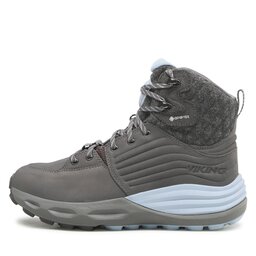 

Трекінгові черевики Viking Urban Explorer High Gtx GORE-TEX 3-92375-7756 Charcoal/Light Blue, Сірий