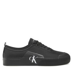 Calvin Klein Jeans Кеди Calvin Klein Jeans Skater Vulc Laceup Low Ny YM0YM00459 Чорний