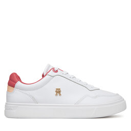 Tommy Hilfiger Sneakers Tommy Hilfiger Essential Elevated Court Sneaker FW0FW08680 Alb