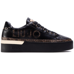 

Снікерcи Liu Jo Silvia 22 BF0085 EX014 Black 22222, Чорний
