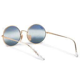 

Сонцезахисні окуляри Ray-Ban Oval 0RB1970 001/GA Arista/Clear Gradient Blue, Золотий
