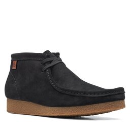 Clarks Schnürschuhe Clarks Shacre Boot 26159437 Schwarz