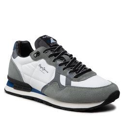 Pepe Jeans Sneakers Pepe Jeans Britt Man Print PMS30852 White 800