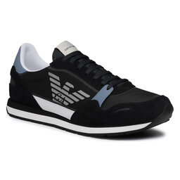 Emporio Armani Sportcipő Emporio Armani X4X537 XM678 Q092 Navy/Grey/Op.White/Sil