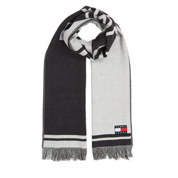 Tommy Jeans Κασκόλ Tommy Jeans Tjm Heritage Oversized Scarf AM0AM11704 Black/Ecru 0GM