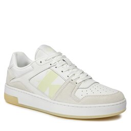 

Снікерcи Calvin Klein Jeans Basket Cupsole Low Lth Nbs Lum YM0YM00869 Bright White/Luminescent YBR, Чорний